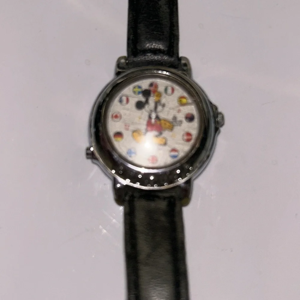 Musical Lorus Mickey Mouse World Flag Watch